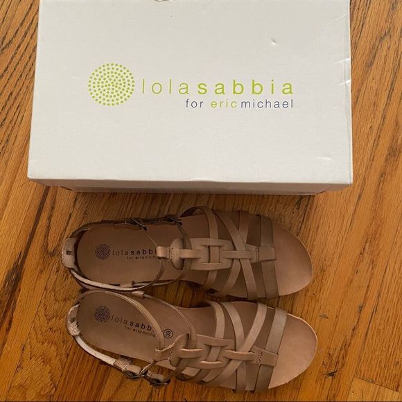 NWT lolasabbia for Eric Michael "Miami" Gladiator Sandals - 9 - Picture 4 of 4